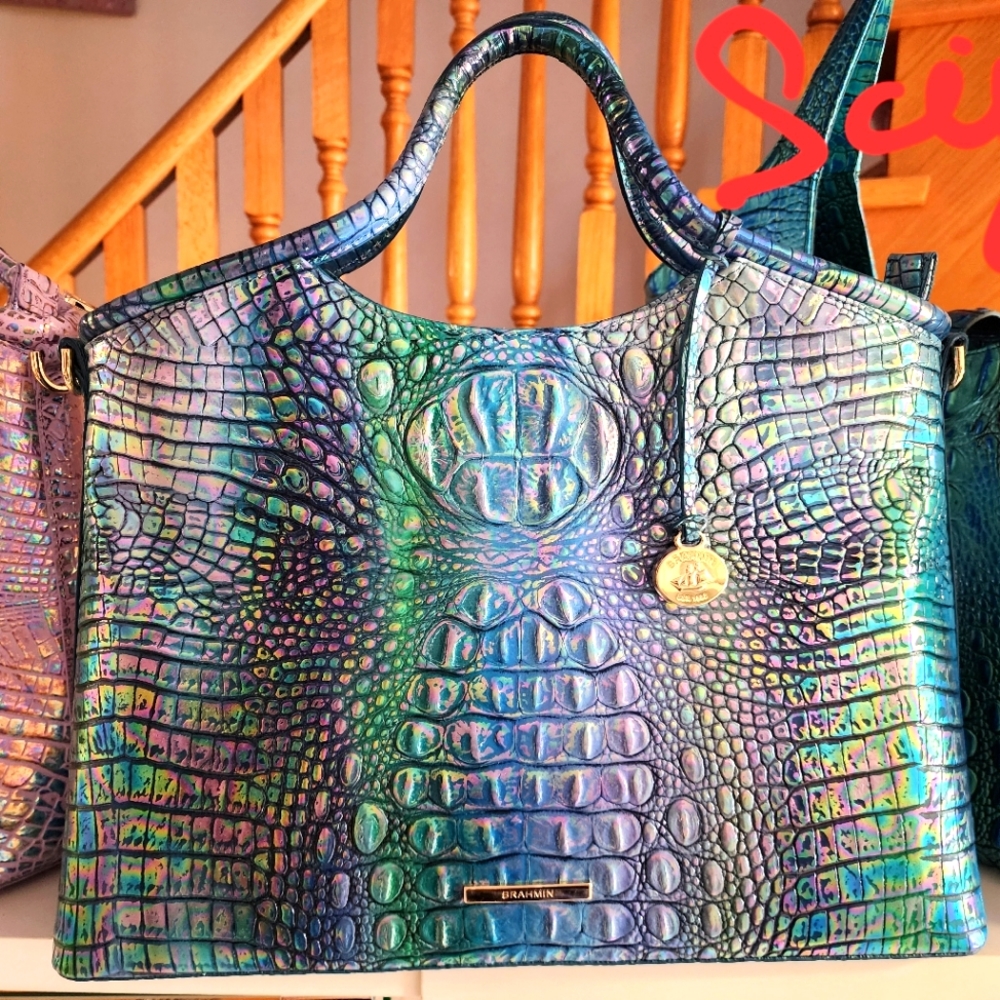 Brahmin Blue Topaz Elaine